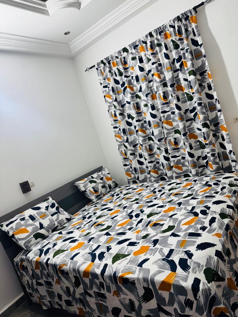Complet draps et rideaux